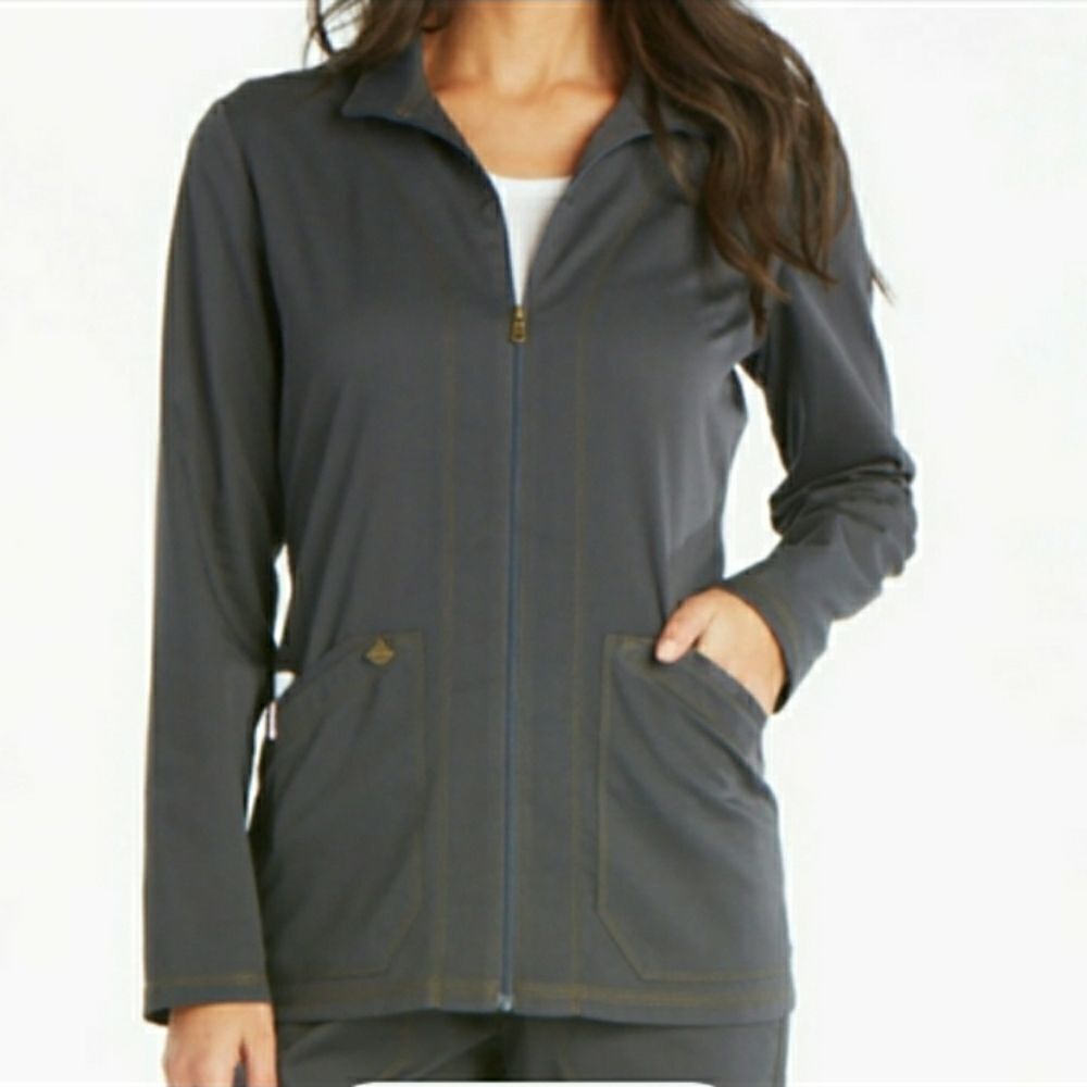 DICKIES essence womens warmup jacket, size S
